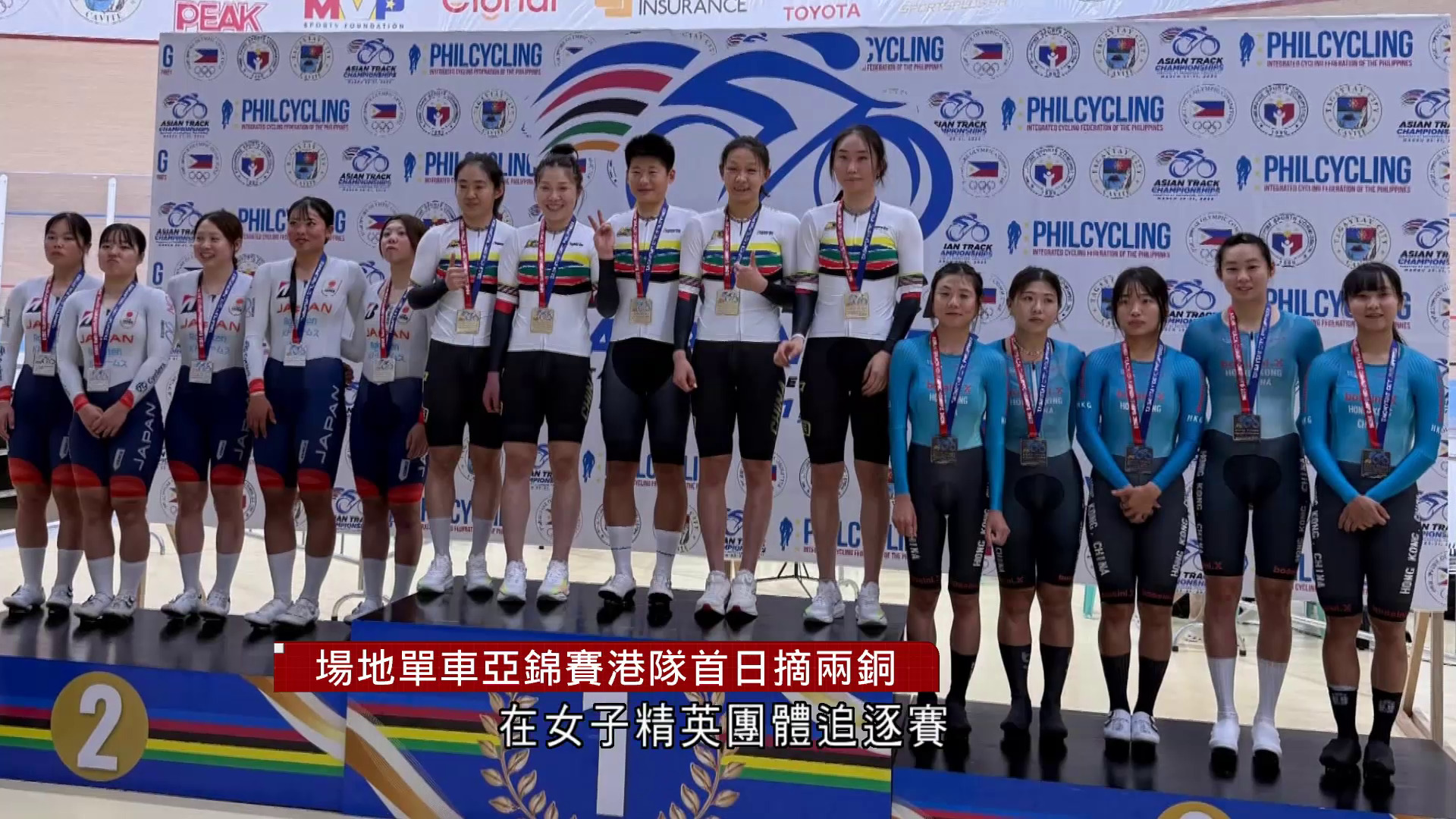 場地單車亞錦賽　港隊首日摘兩銅