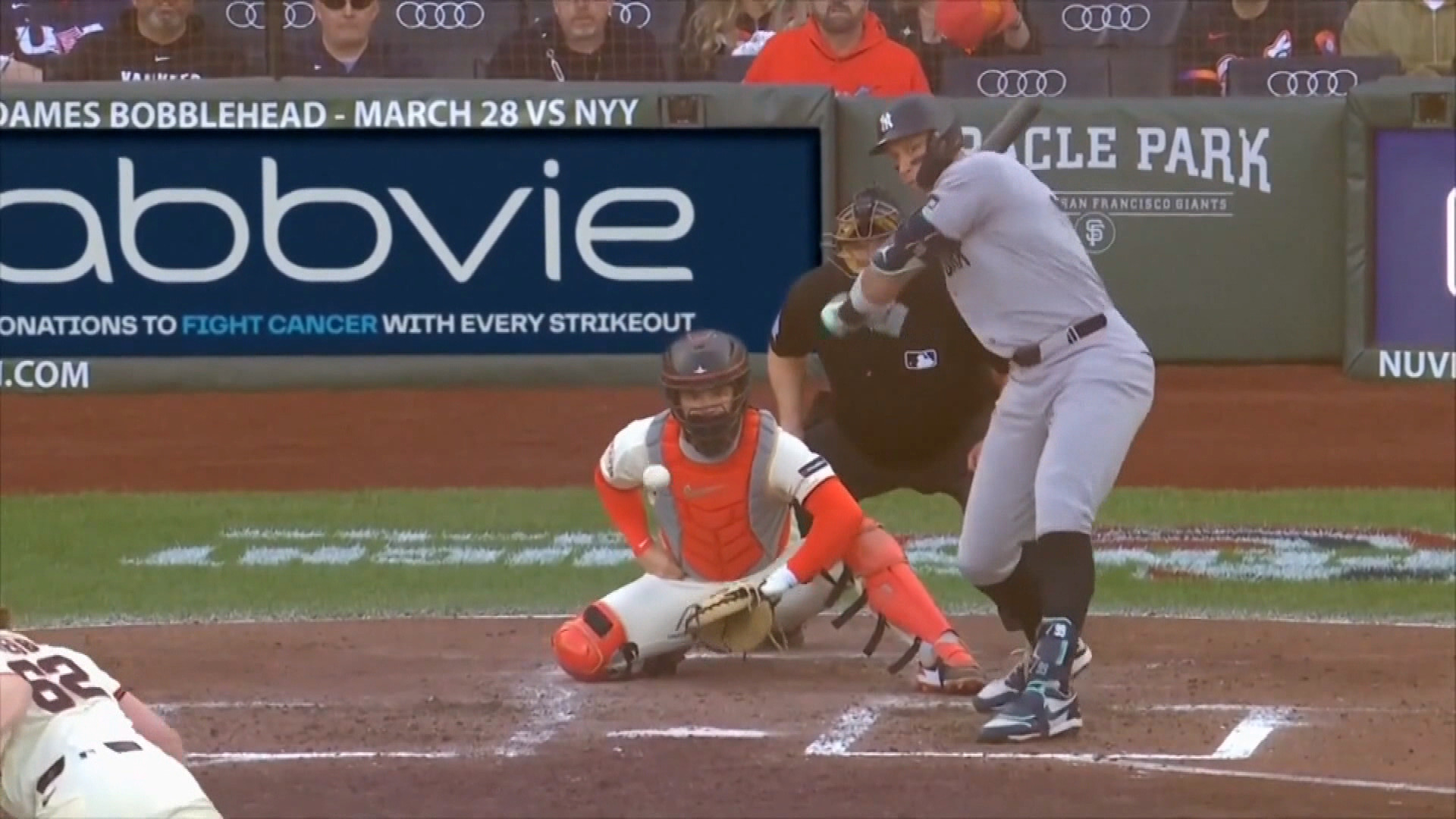 MLB｜洋基作客7比0大勝巨人　揭幕戰旗開得勝