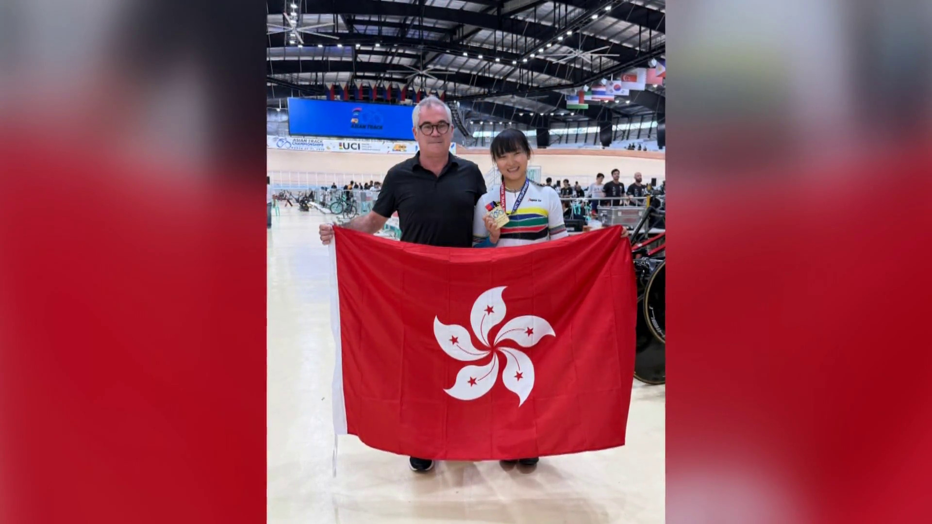 場地單車亞錦賽　李思穎女子淘汰賽奪金