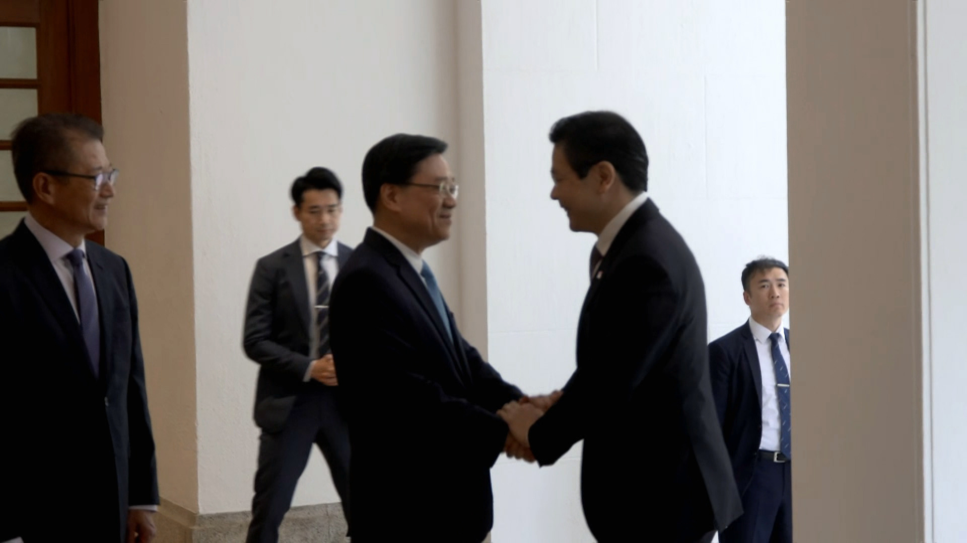 黃循財訪港與李家超會面　關注香港五年規劃及北都發展　雙方同意加強合作達致雙贏