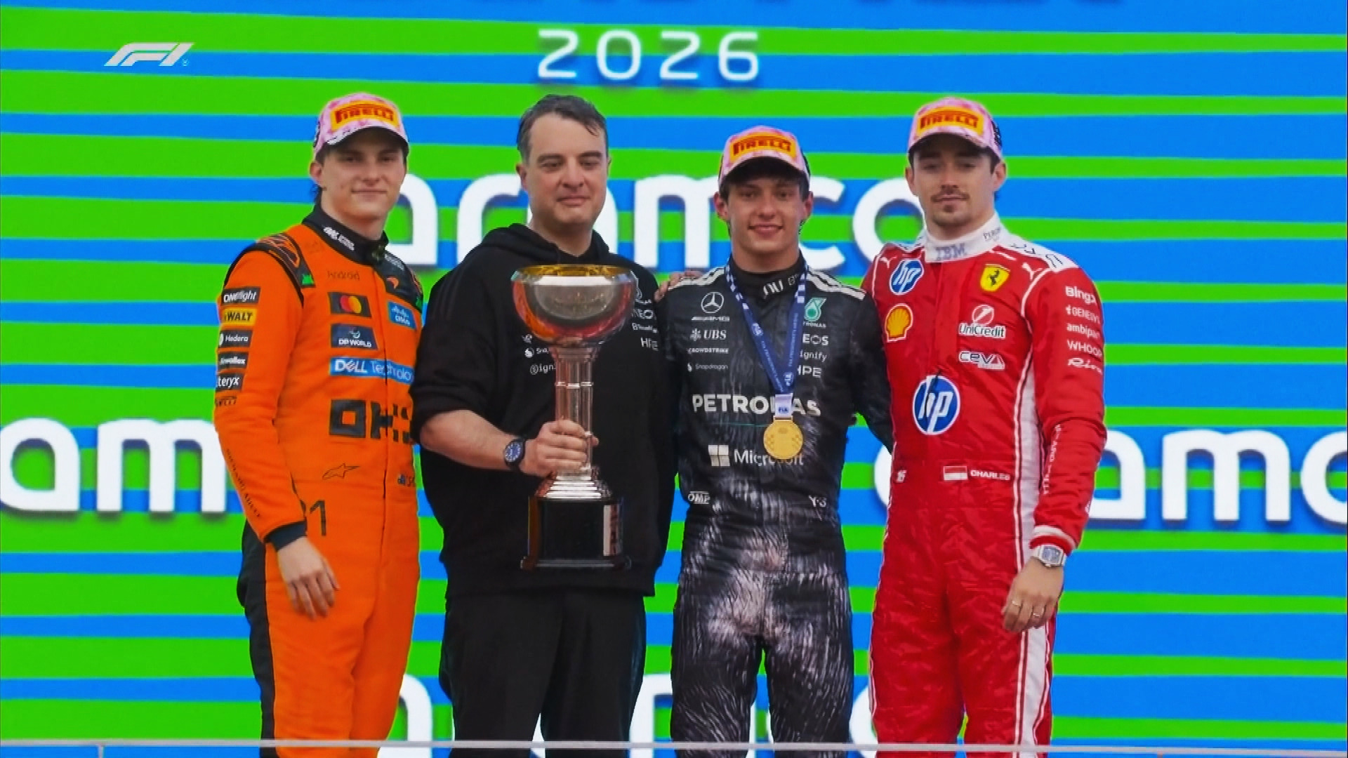 F1｜平治安東尼利日本站封王　成歷來最年輕車手榜領先者