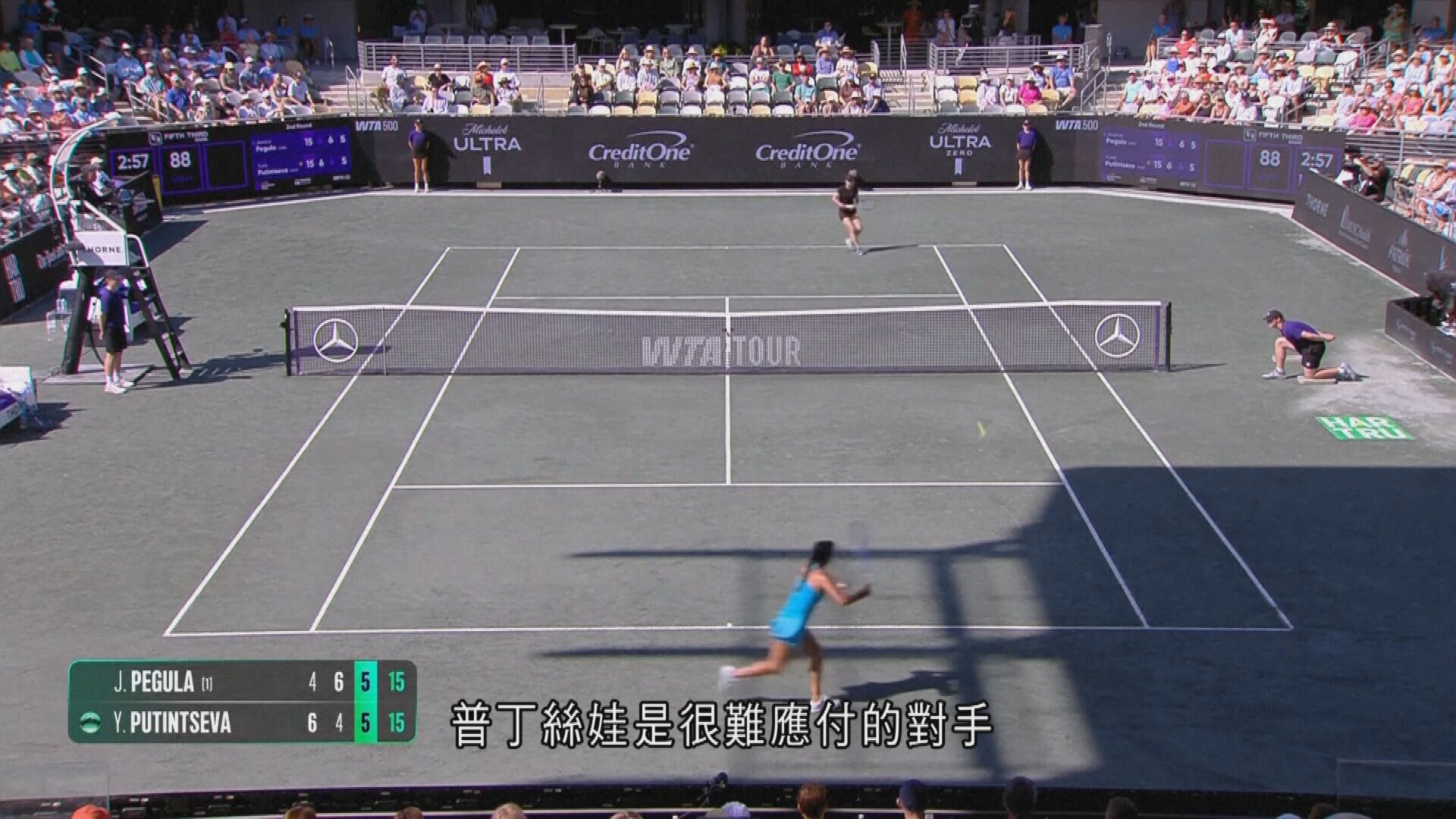 查斯爾頓網球公開賽　佩古拉、姬絲躋身16強