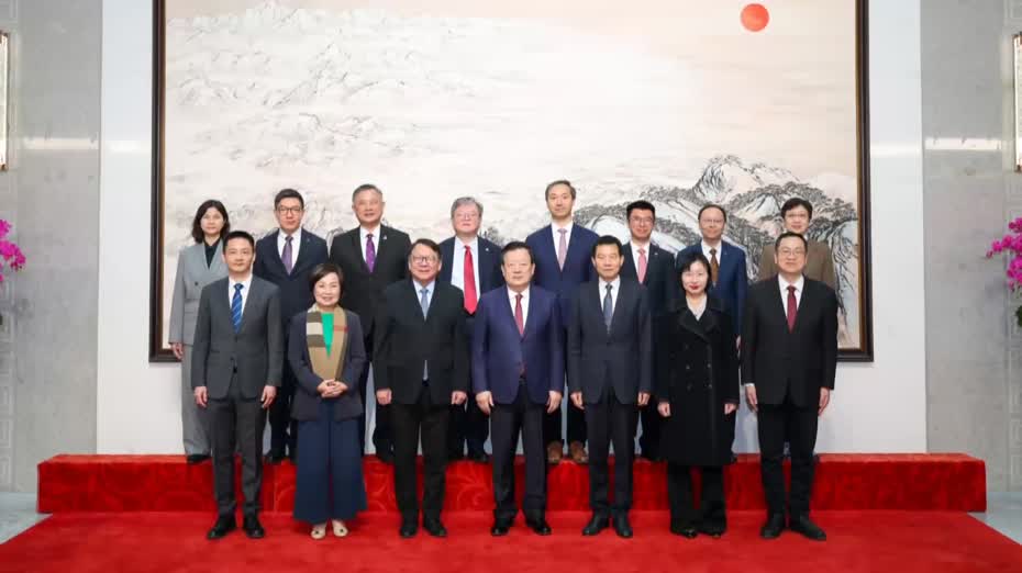 夏寶龍北京會見陳國基、蔡若蓮等