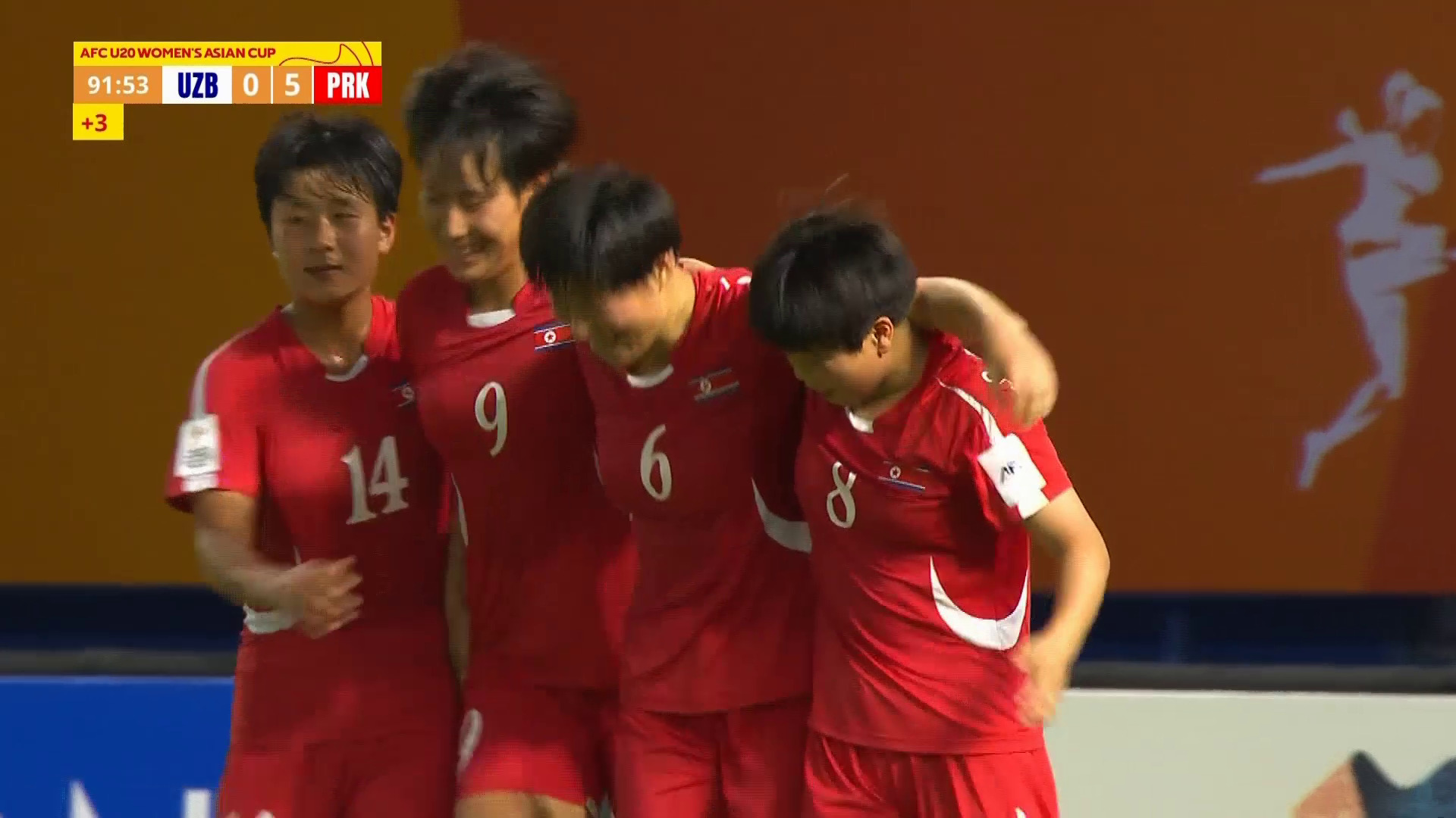 U20女足亞洲盃　日本2比0勝中華台北　北韓6比0大勝烏茲別克