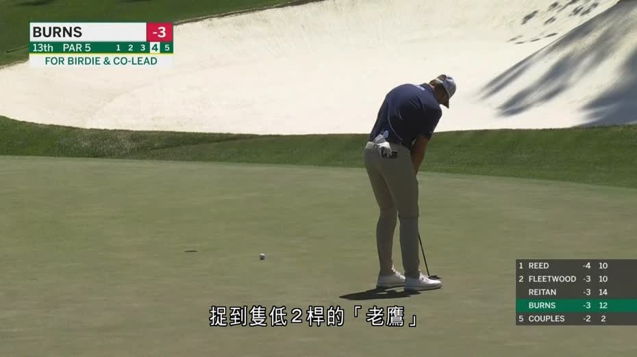 美國高爾夫精英賽　麥高萊和般斯並列榜首　