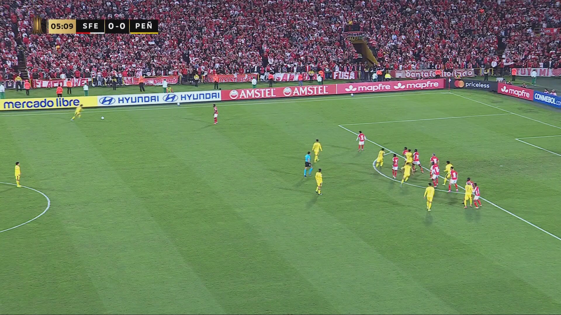 南美自由盃E組　彭拿路1比1聖達菲