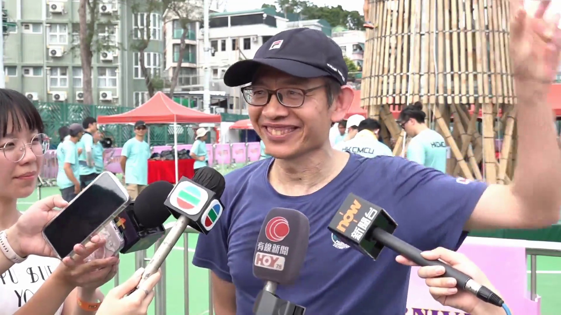 長洲搶包山｜選拔賽下周日舉行　報名者率先訓練　63歲參加者：真係唔容易、放膽去試