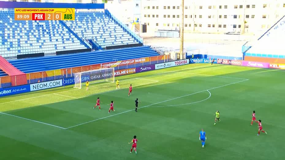 U20亞洲盃女足八強　北韓3比0