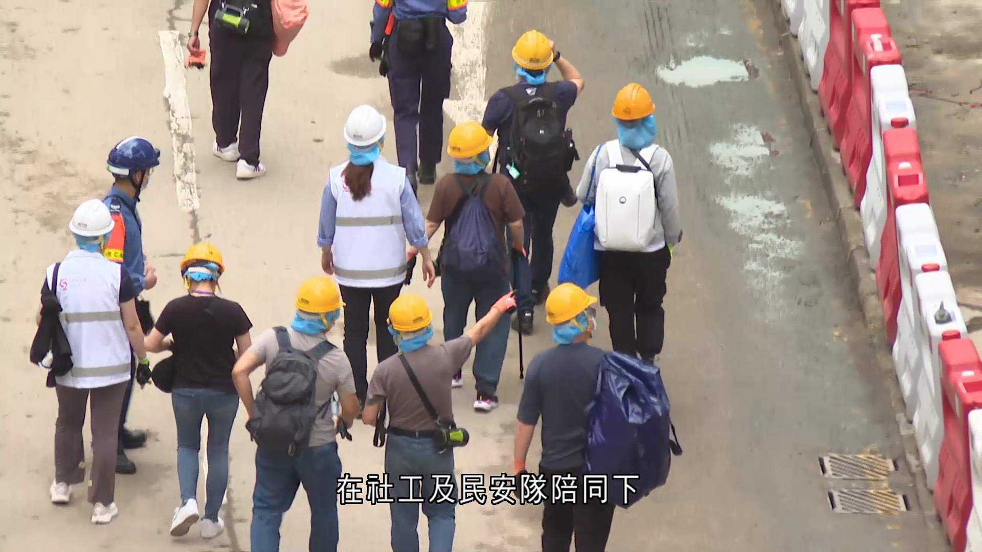 宏福苑｜中層居民戴頭燈、手推車上樓　長者身體虛弱缺席　家人：開視像代執拾