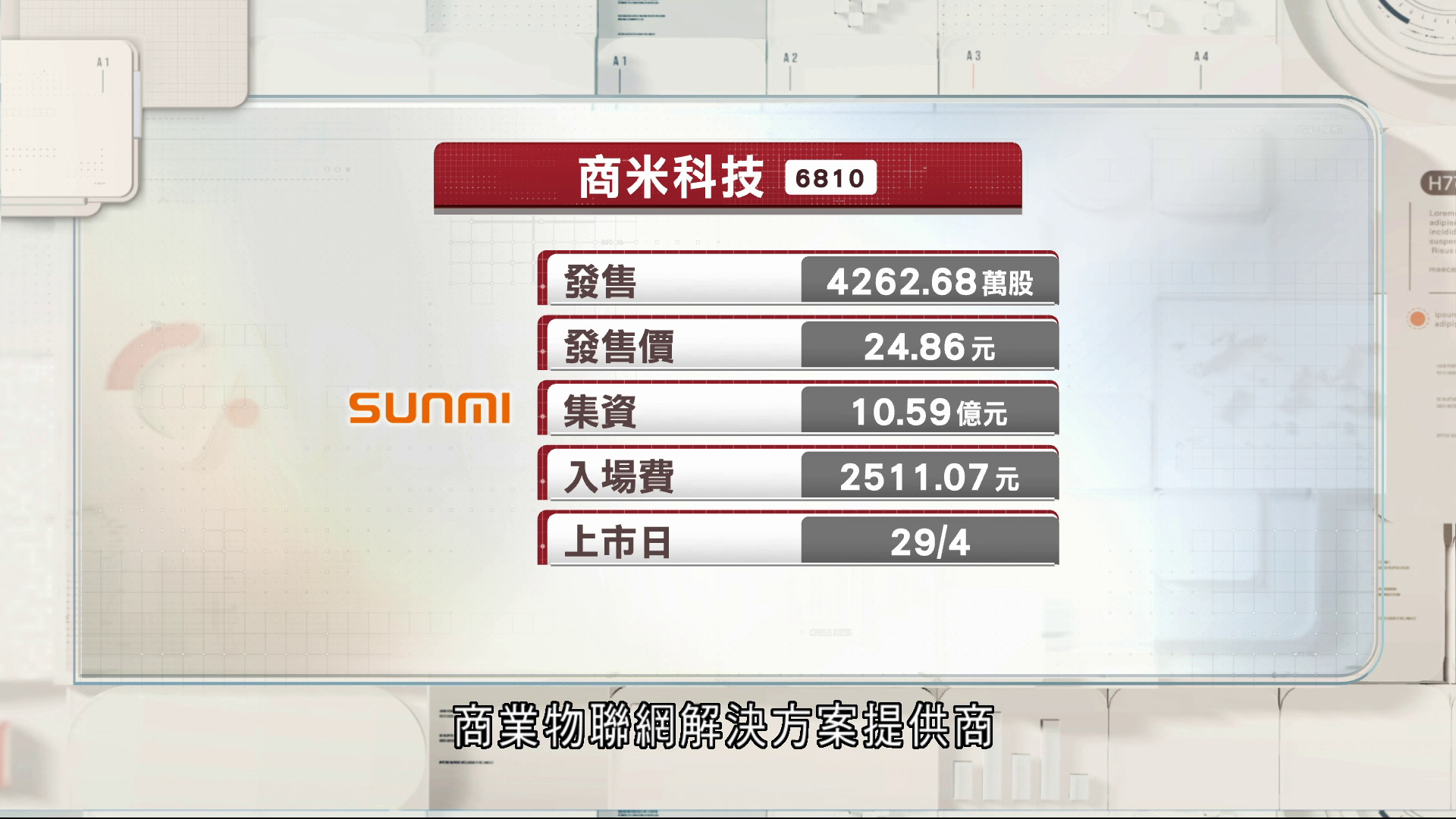 商米科技首日招股集資逾10億元