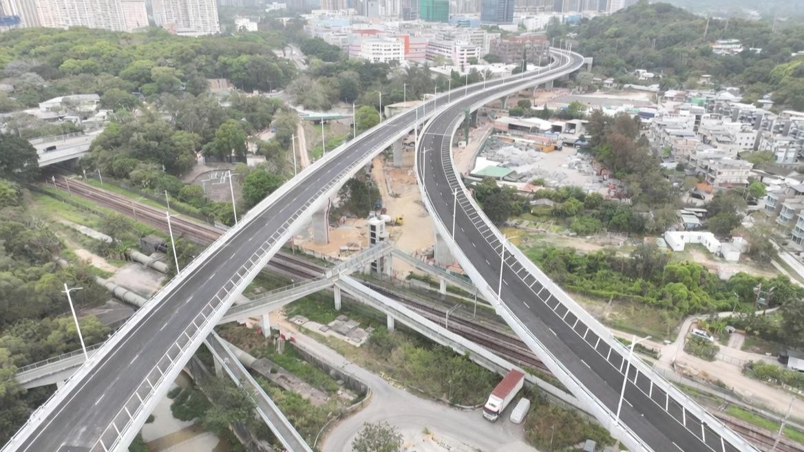 粉嶺繞道（東段）5月3日上午8時通車　全長4公里　連接市區及北都粉嶺北新發展區