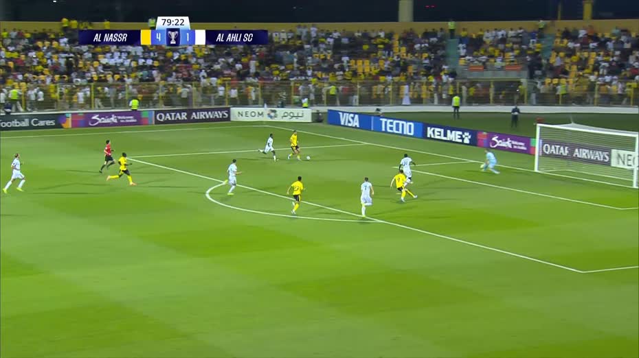 亞冠二｜高文大演帽子戲法　艾納斯5比1大勝多哈艾阿里打入決賽