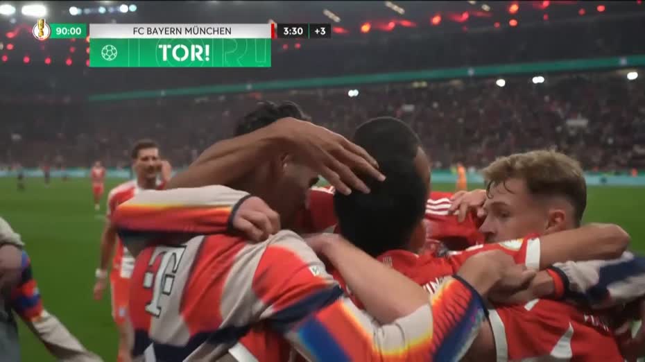 德國盃四強　拜仁慕尼黑作客2比0淘汰利華古遜　6年來首次入決賽