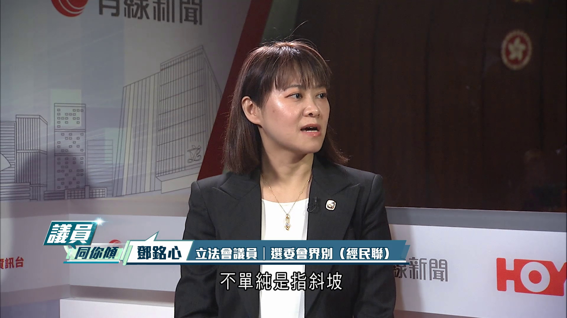 私人人造斜坡存維修責任爭議　鄧銘心倡政府加強支援