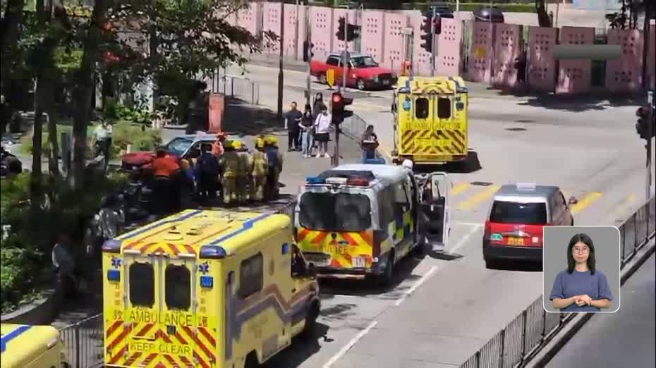 牛頭角的士剷行人路釀一死四傷　兩女途人遭撞擊一人傷重不治