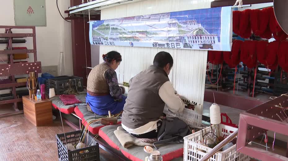 西藏因地制宜發展特色產業　藏毯工坊聘殘疾婦女　青稞公司購農產品助農民增收