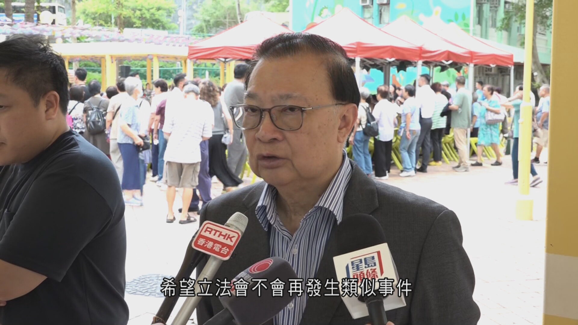 黃錦輝涉醉駕｜譚耀宗直指事件由頭到尾錯得緊要　出缺議席屬選委會界別相對問題不大