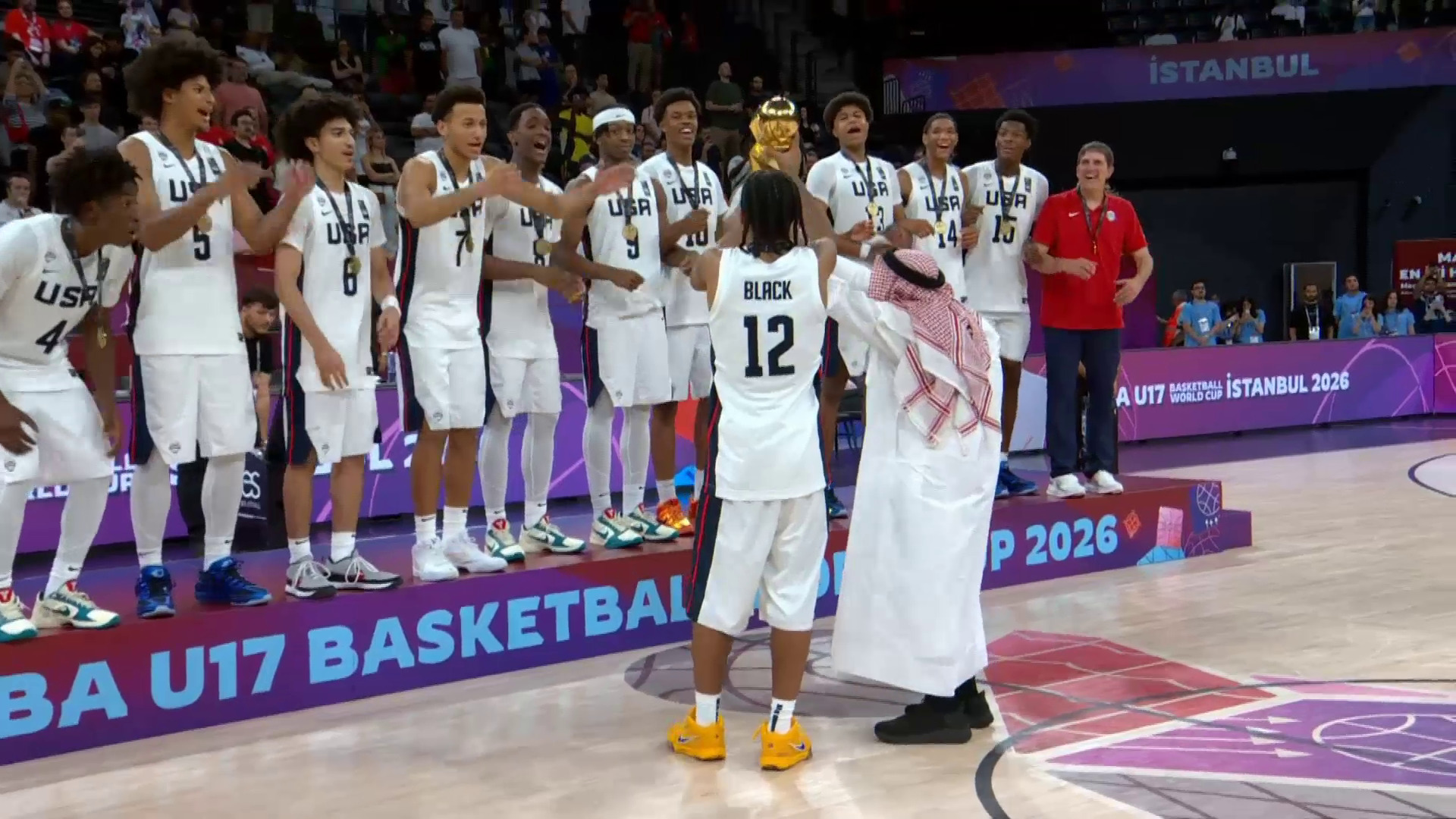 U17世界盃男籃　美國26分大勝塞爾維亞　連續8屆封王