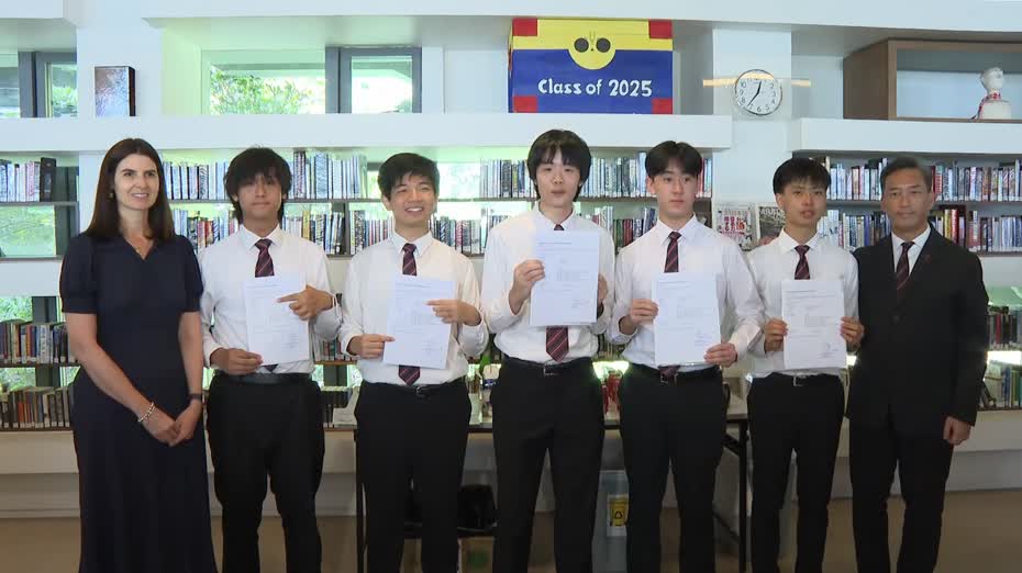 IB放榜｜拔萃男書院4狀元擬赴海外升學　男生選修法律　冀畢業後貢獻香港