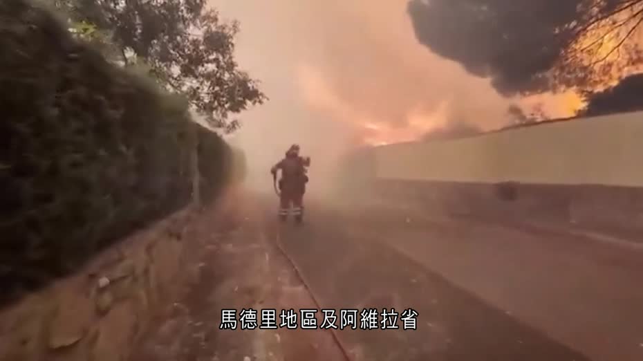 歐洲多國山火失控　法國請求歐盟支援　西班牙馬德里緊急狀態