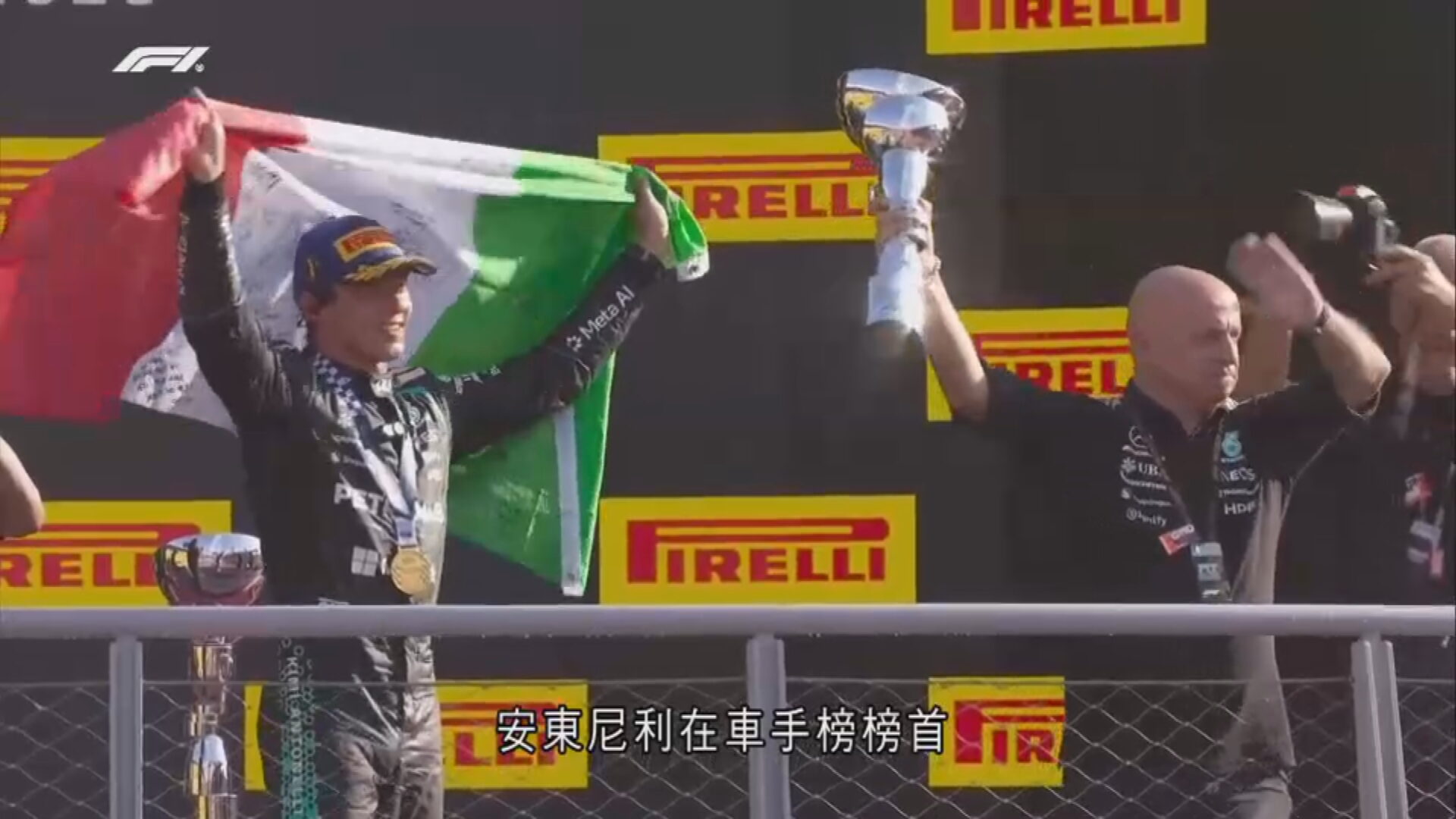 F1｜意大利站　安東尼利主場封王