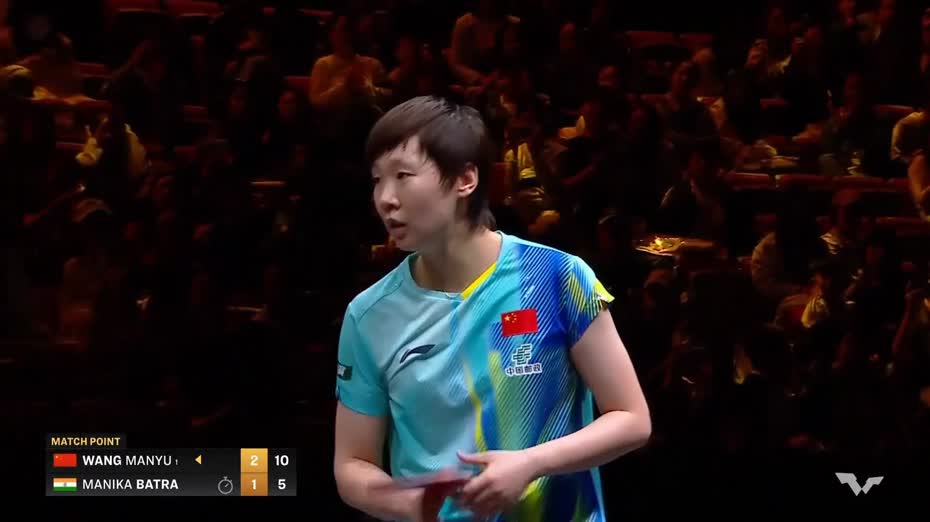 中國乒乓大滿貫　王曼昱女單次圈過關