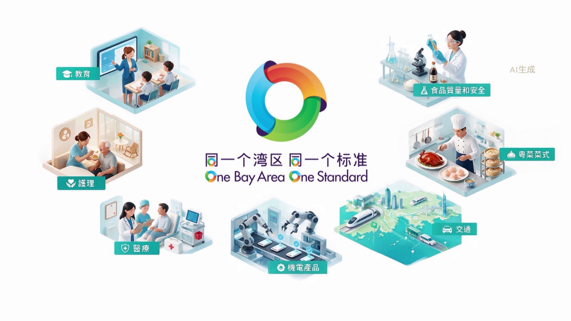 灣區快拍｜灣區標準　三地互通