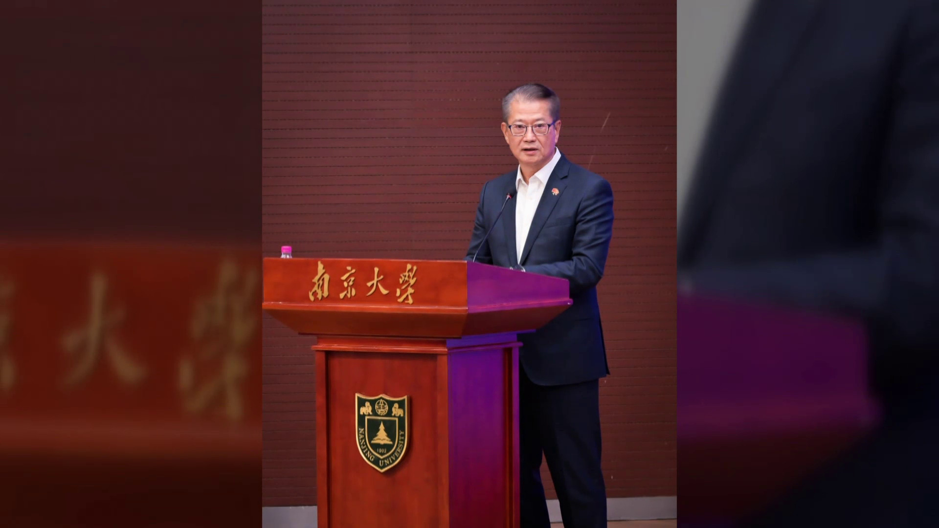 陳茂波率團訪南京大學　倡與蘇港、寧港聯手深化科研與經貿合作