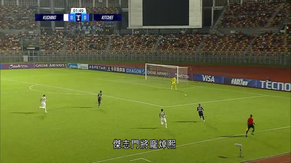 亞冠二｜F組大埔0比1獅城水手　H組傑志1比1逼和古晉城