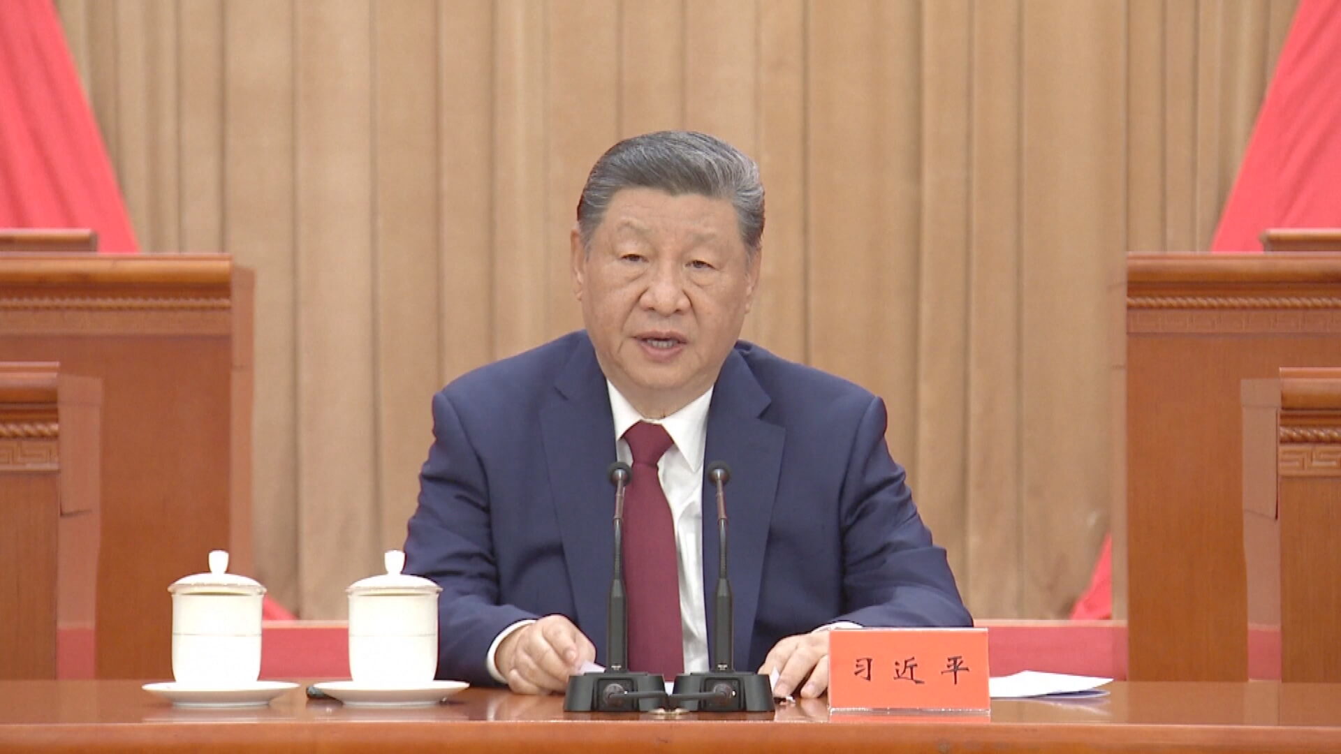 紀念中國工農紅軍長征勝利90周年大會在北京舉行　習近平出席並發表重要講話
