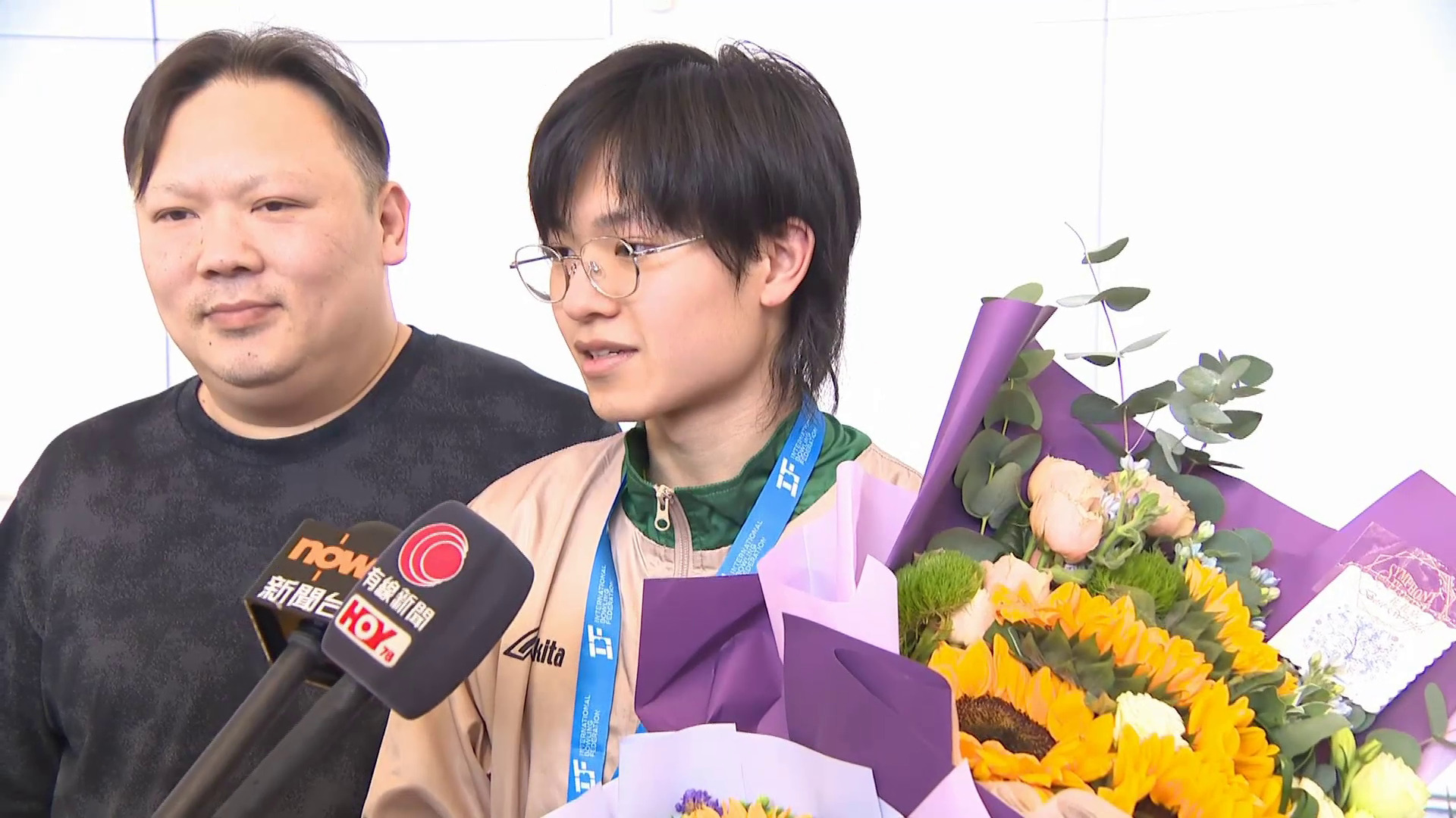IBF世界盃　馬嘉言封王後凱旋：證香港運動員有競爭力　胡兆康讚後生可畏