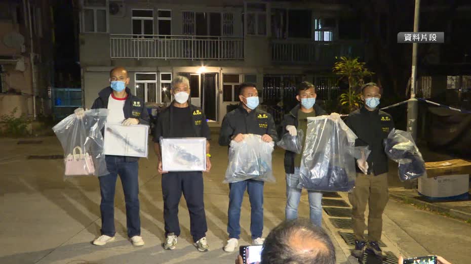 蔡天鳳案｜五金行CCTV片段拍下鄺港傑買槌子、膠紙過程